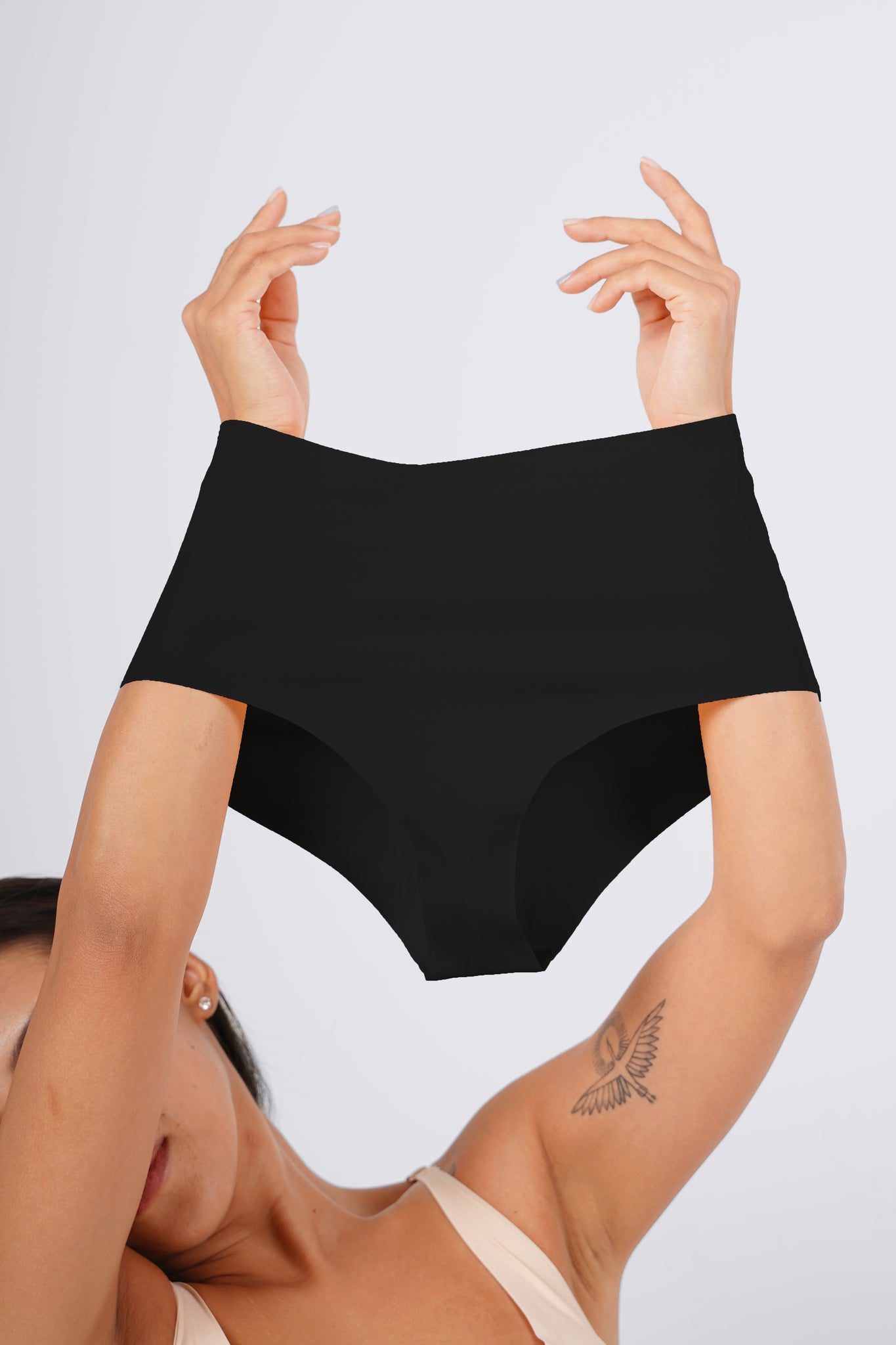 Invisible Seamless High-Rise Thong