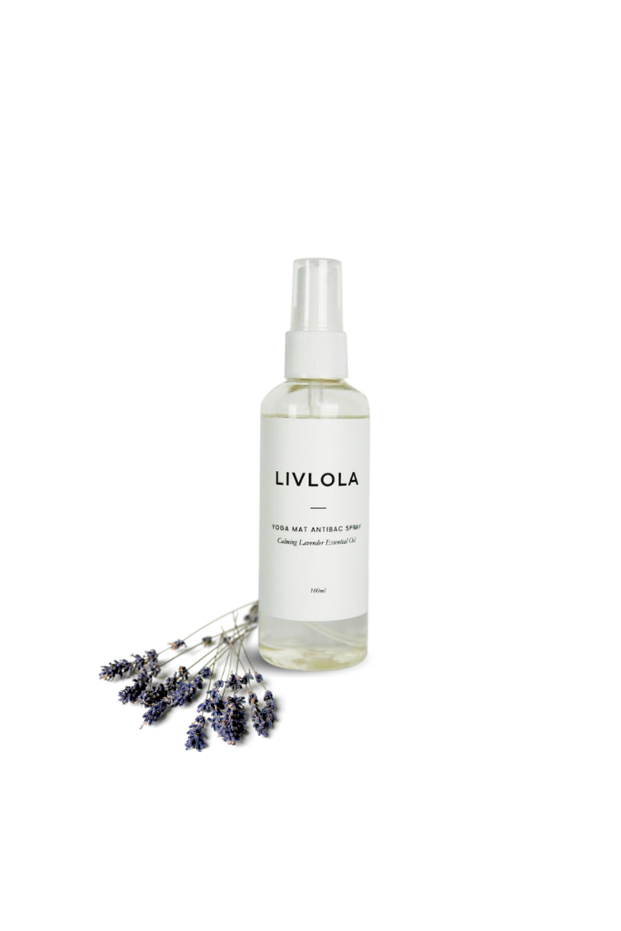 Yoga Mat Antibac Cleaning Spray in calming lavender