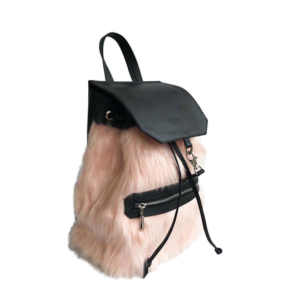 Lauryn Mini Backpack in Light Pink