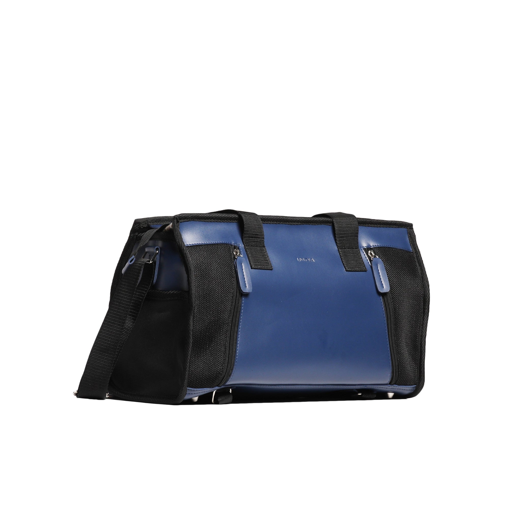 Lakota Mini Duffel Bag in navy blue & black