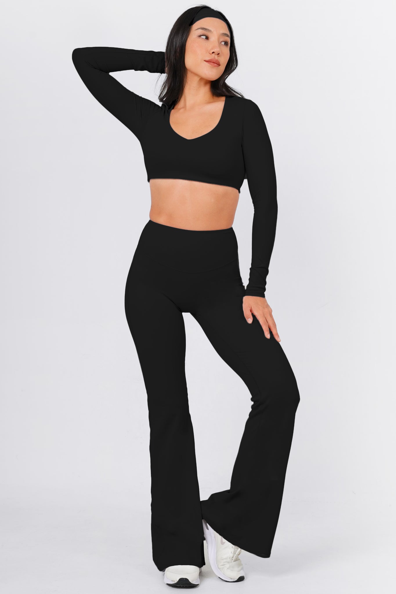 Initial Long Sleeve Flare Set
