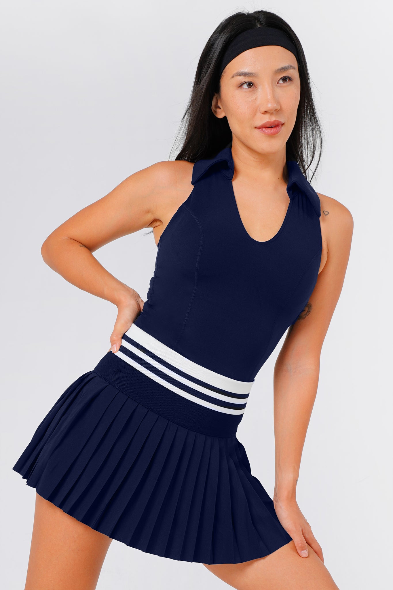 Riviera Collared Bra Tank