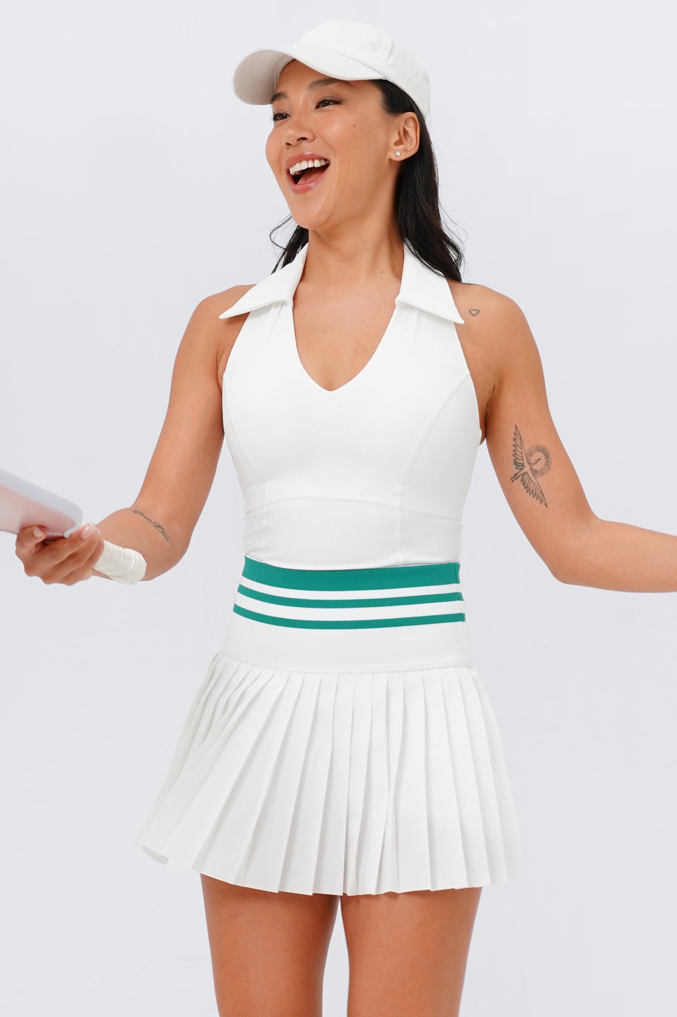 Venus Collared Ribbed Bra Tank