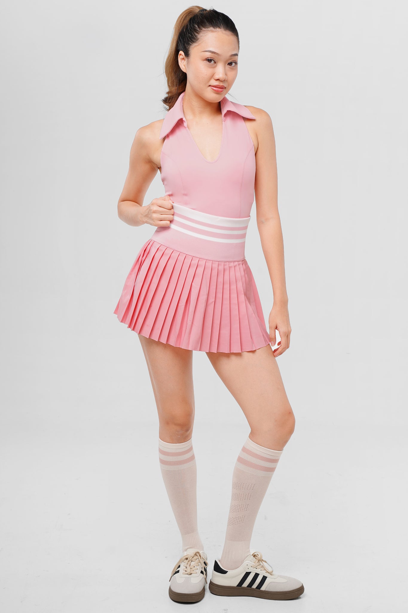 Riviera High-Waist Skortie 2.0 [2-Piece Bottom Only]