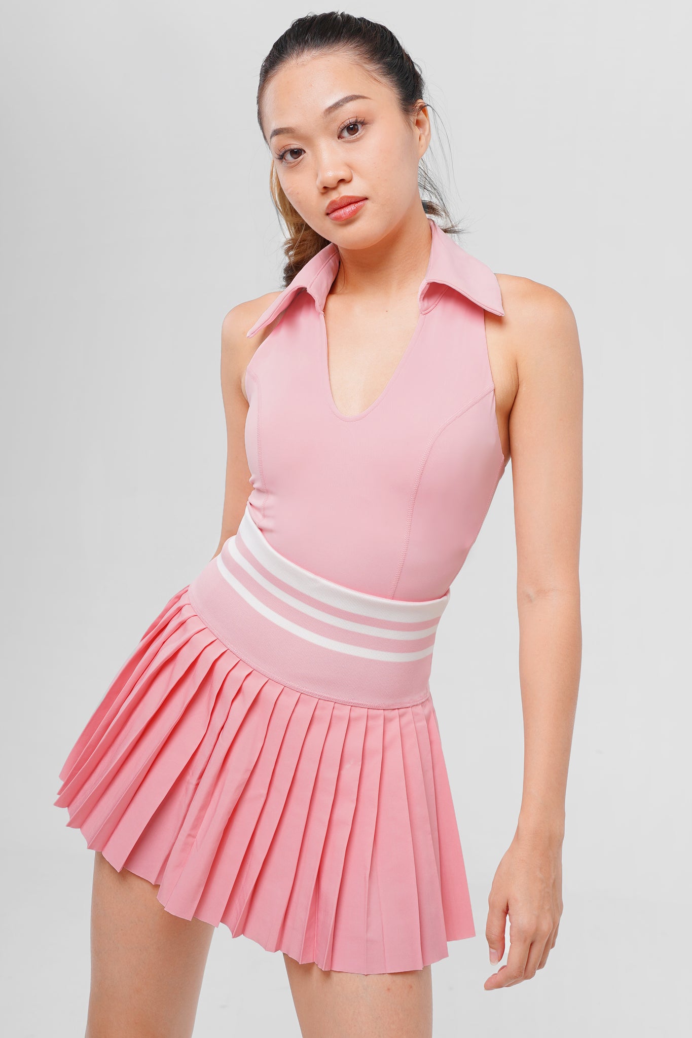 Riviera Collared Bra Tank