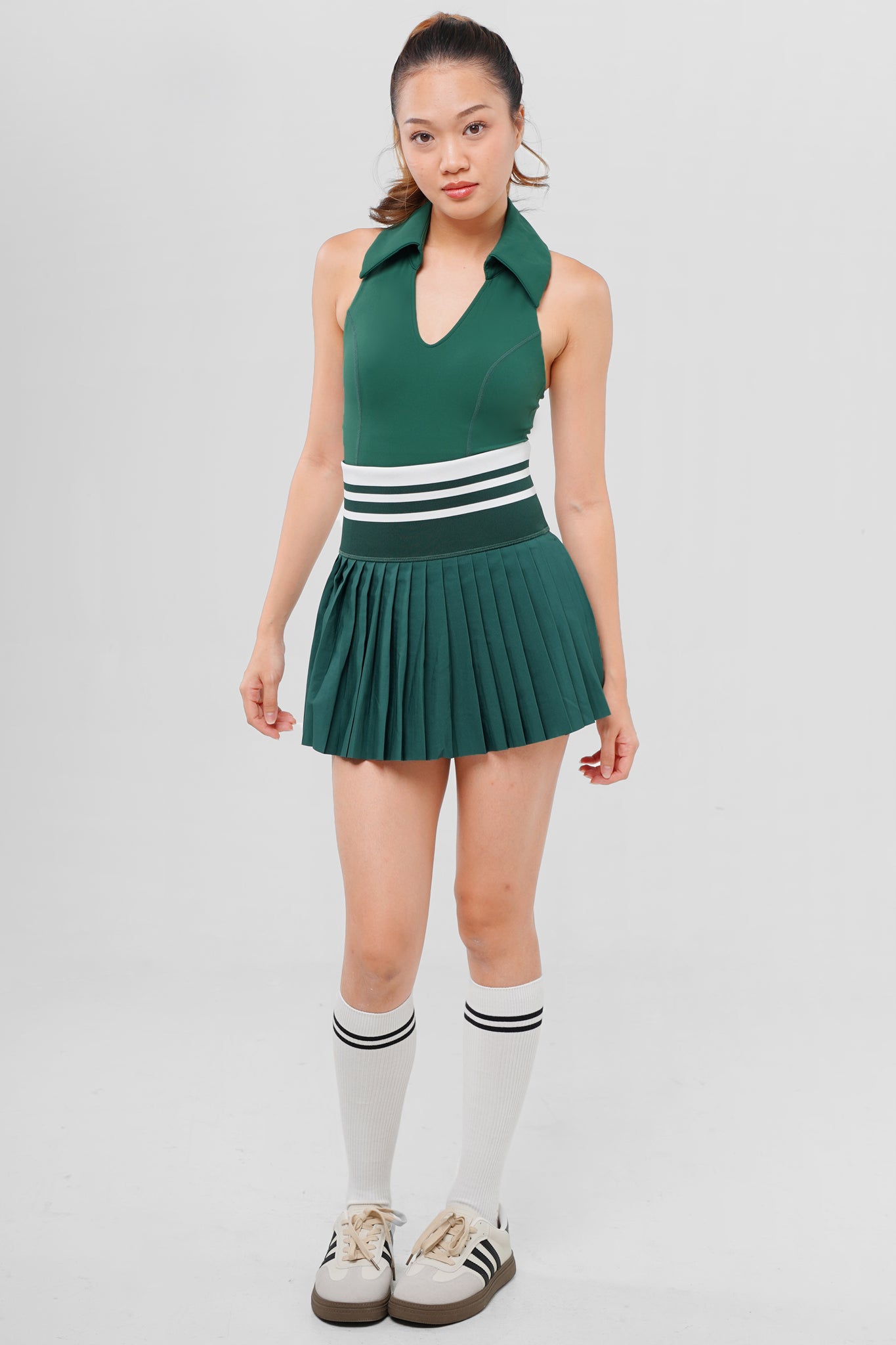 Riviera Collared Bra Tank 2.0 [2-Piece Top Only]