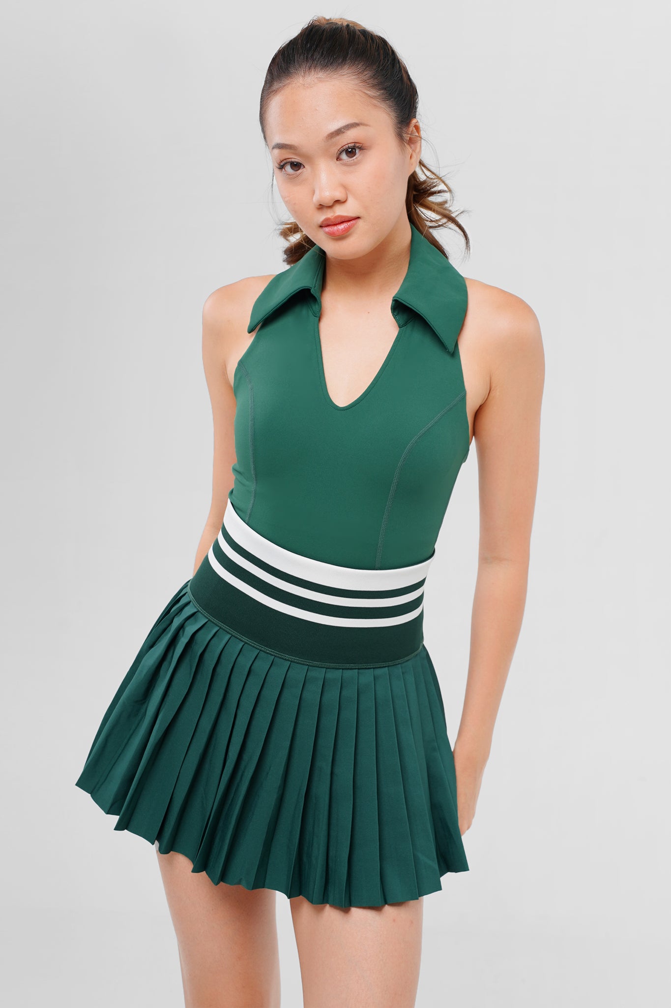 Riviera Collared Bra Tank 2.0 [2-Piece Top Only]