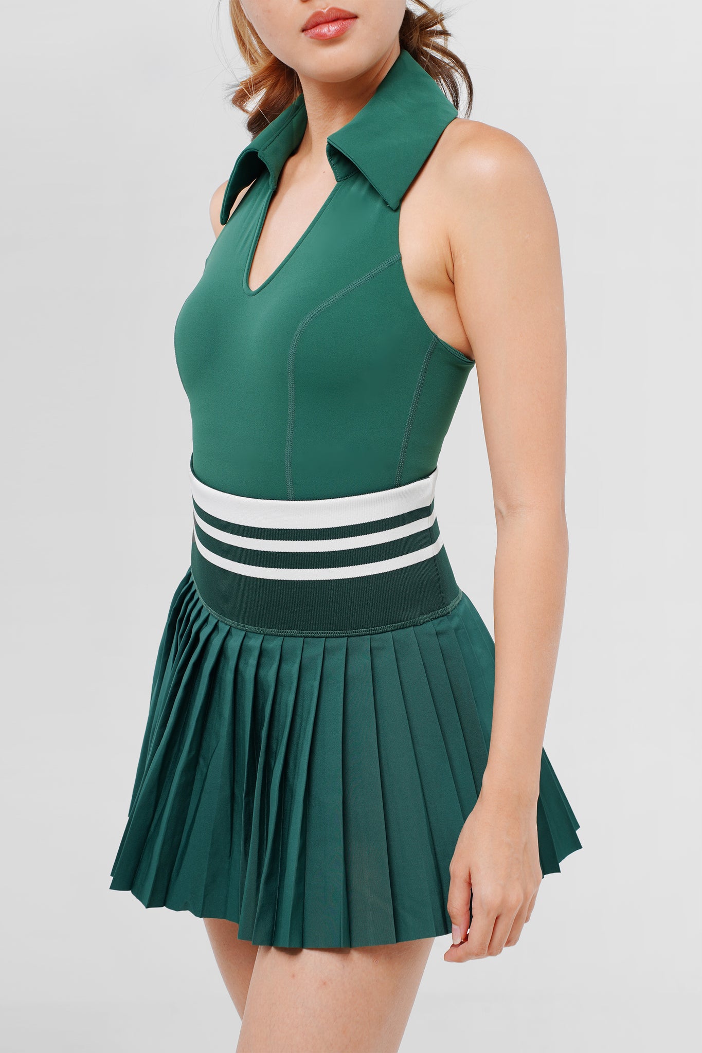 Riviera Collared Bra Tank 2.0 [2-Piece Top Only]