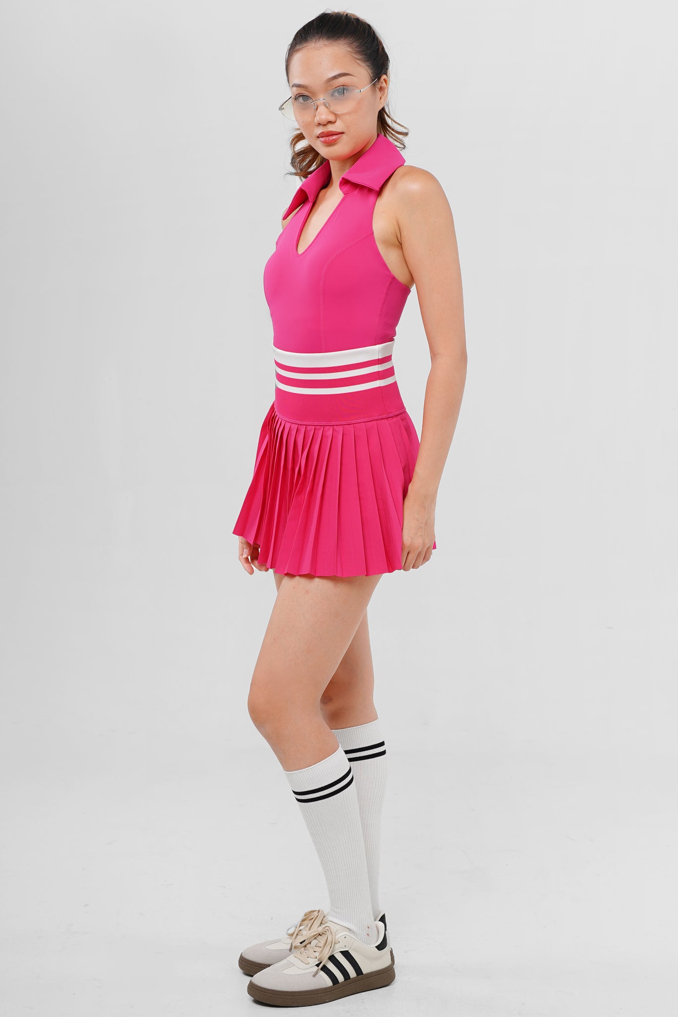 Riviera Collared Bra Tank 2.0 [2-Piece Top Only]