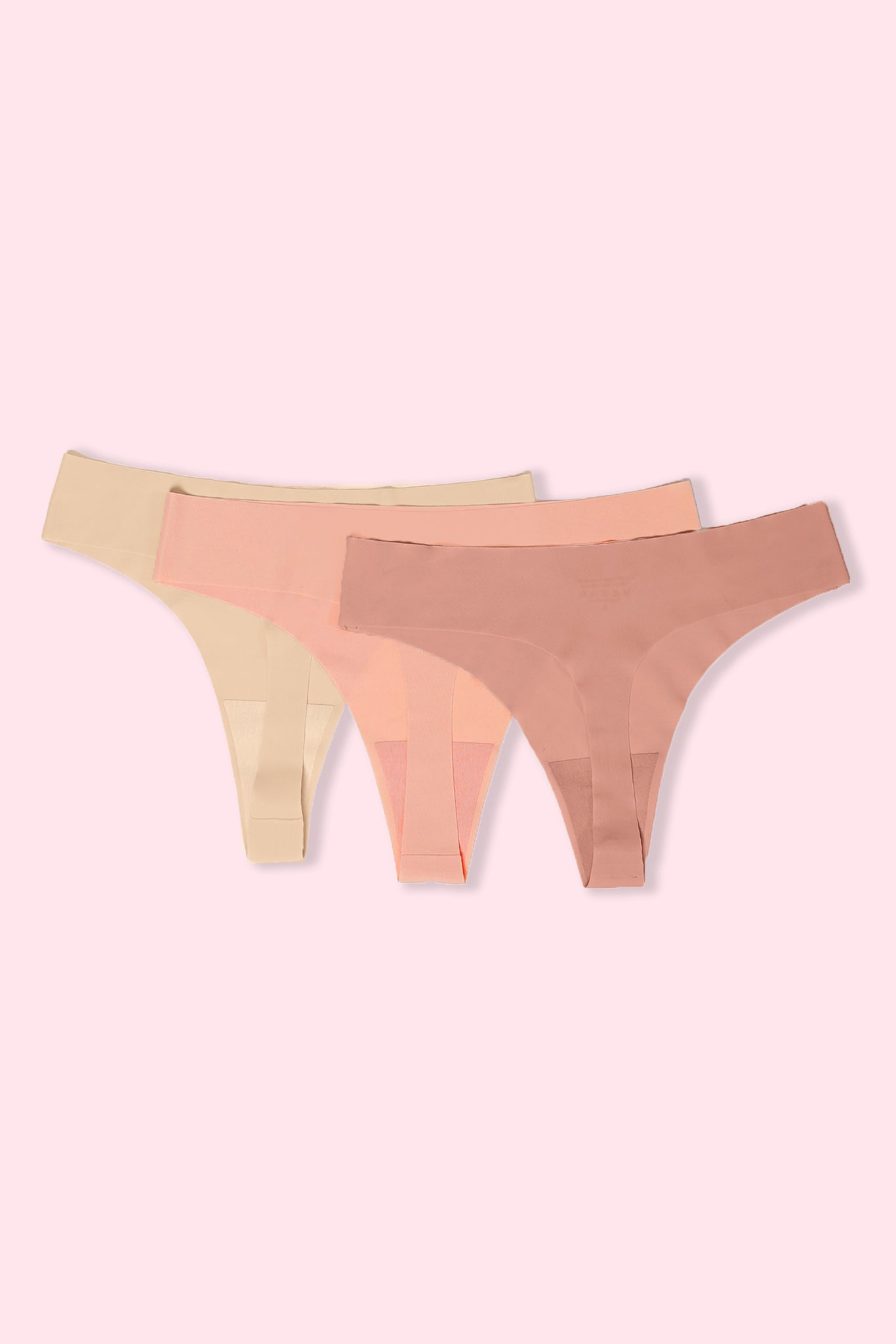 Invisible Seamless Thong (3-Piece)