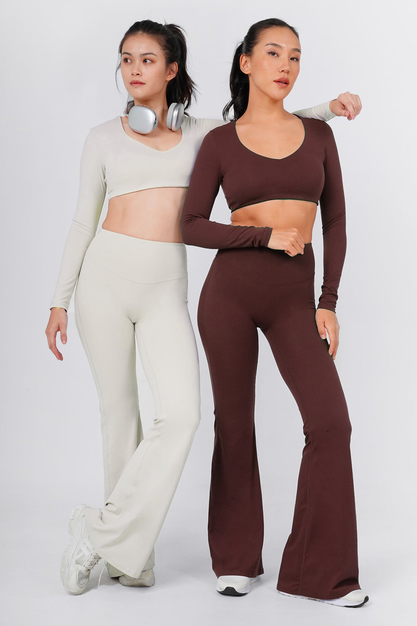 Initial Long Sleeve Flare Set