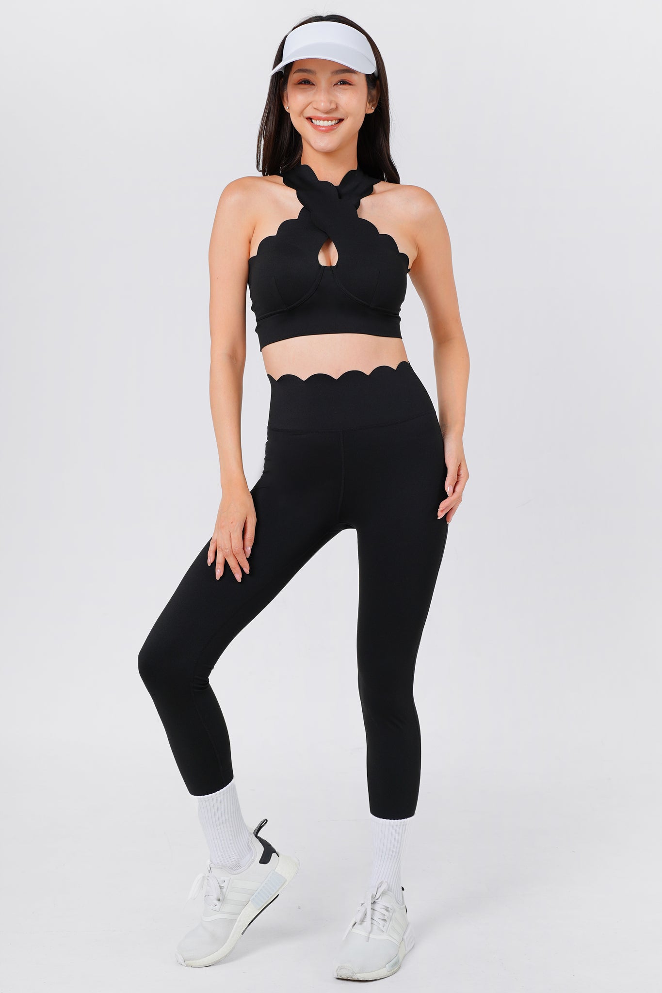 Forget-Me-Not Crossover Halter Set