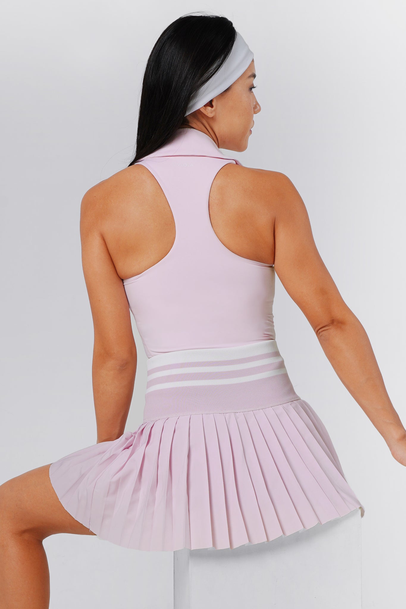 Riviera Collared Bra Tank [2-Piece Top Only]