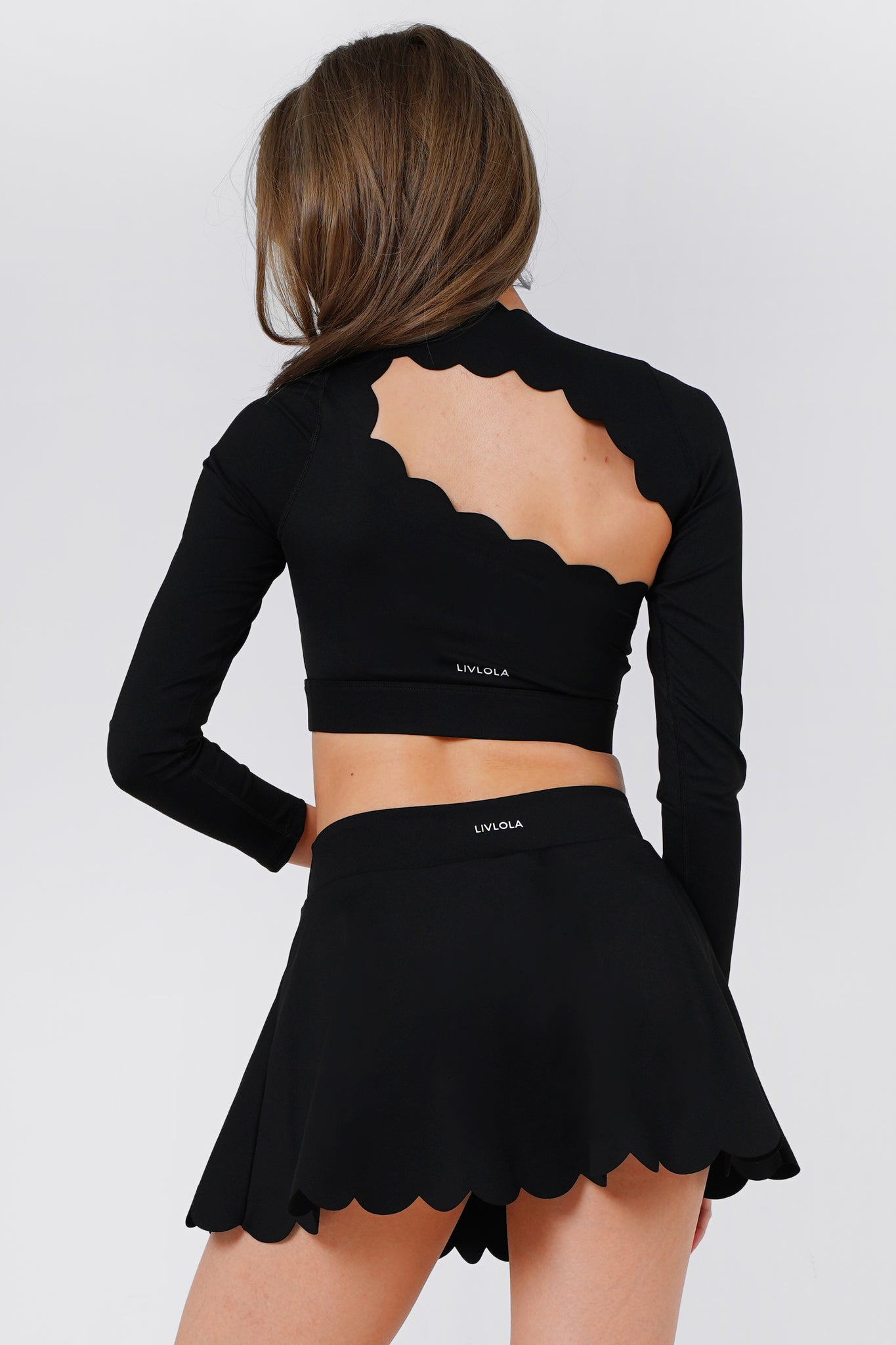 Forget-Me-Not Asymmetric Long Sleeve