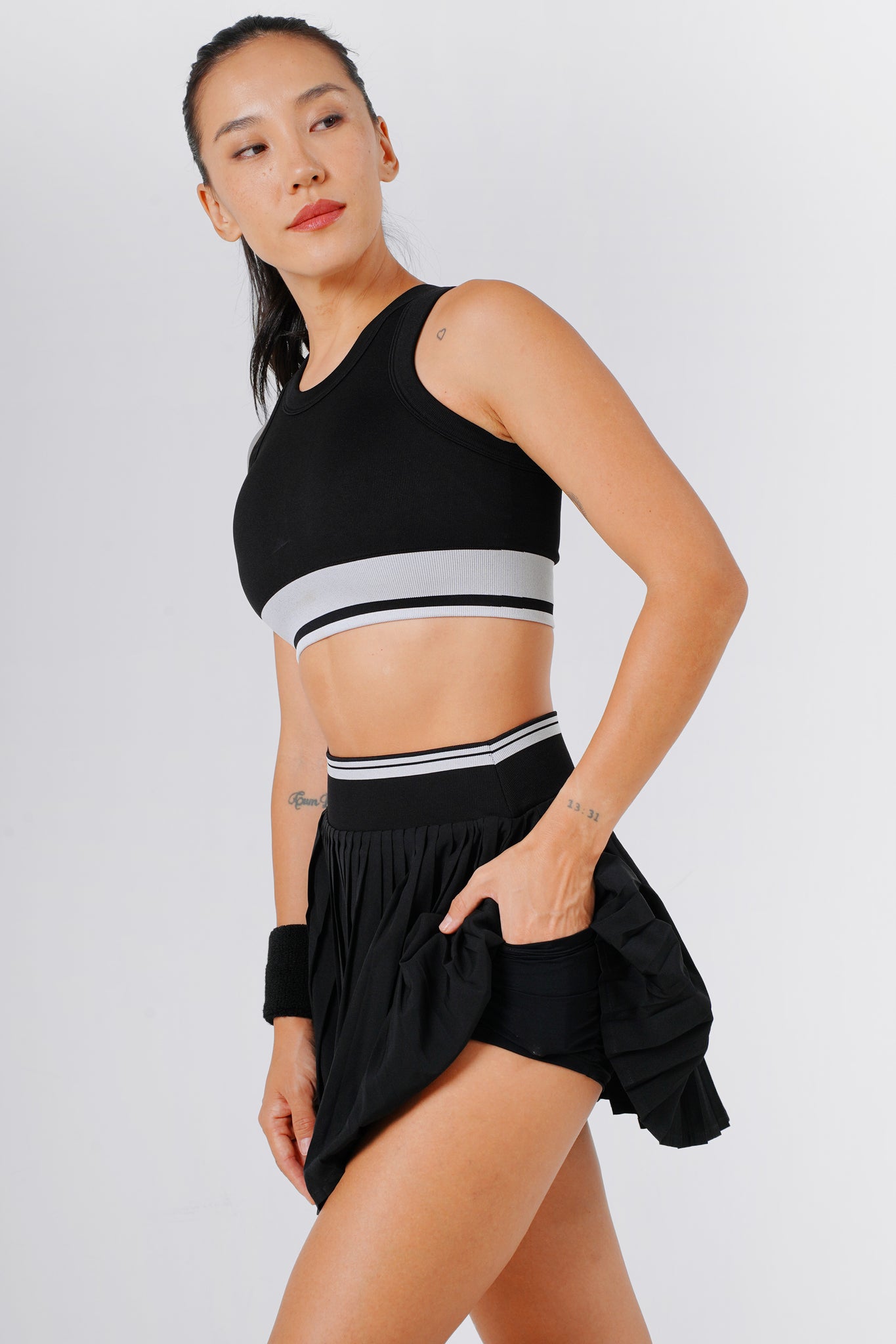 Podium High-Waist Skortie