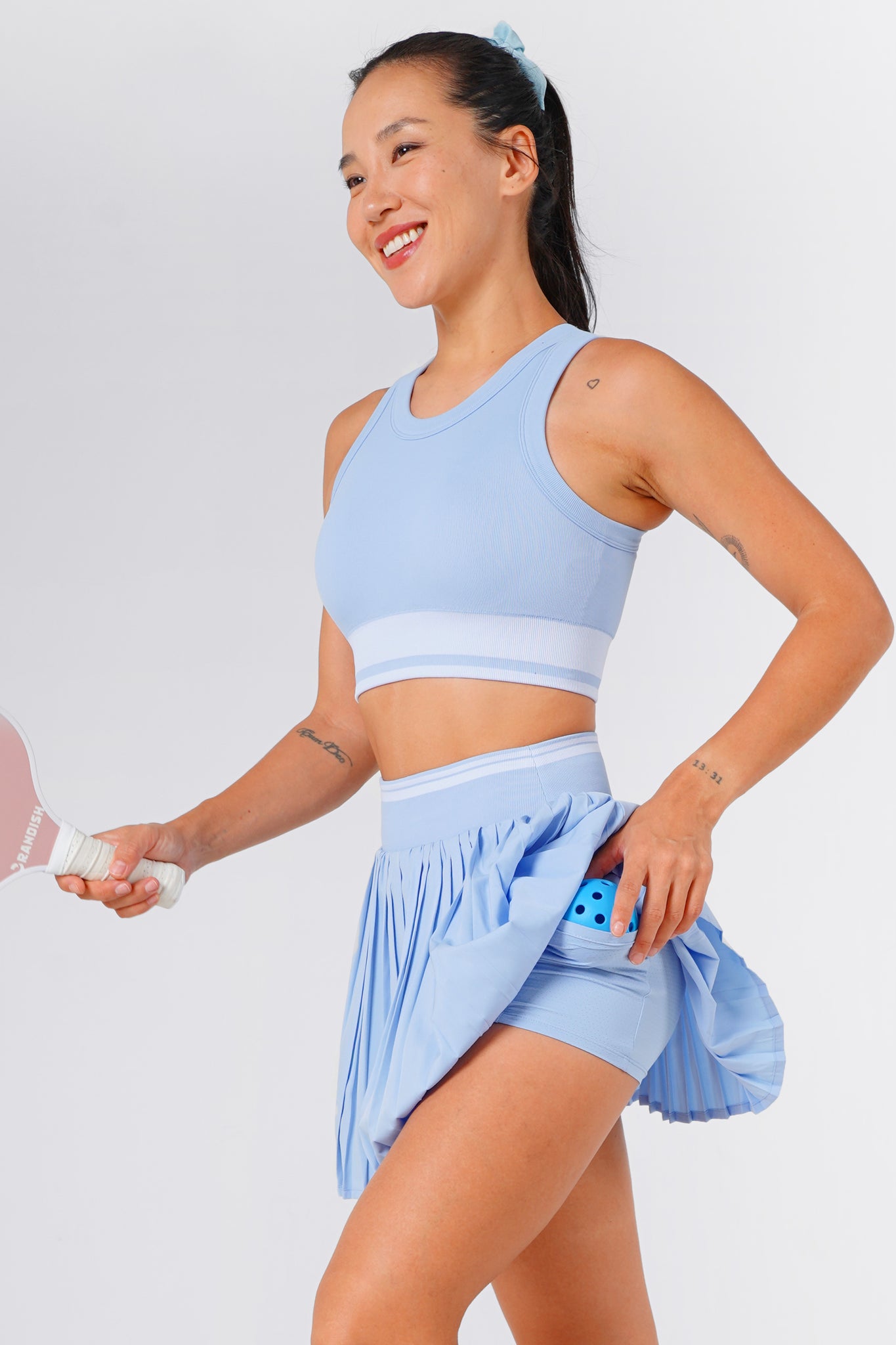 Podium High-Waist Skortie