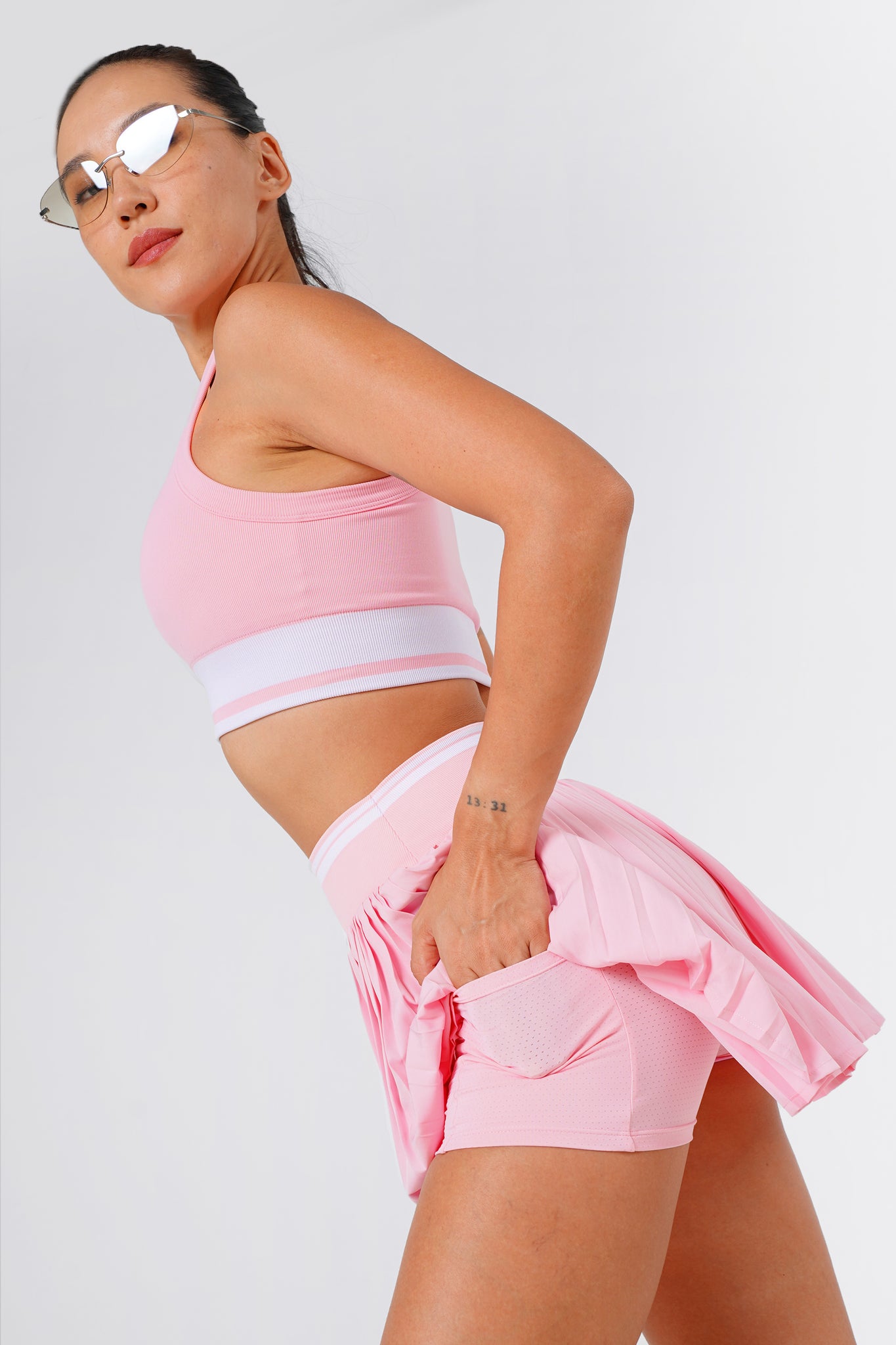 Podium High-Waist Skortie