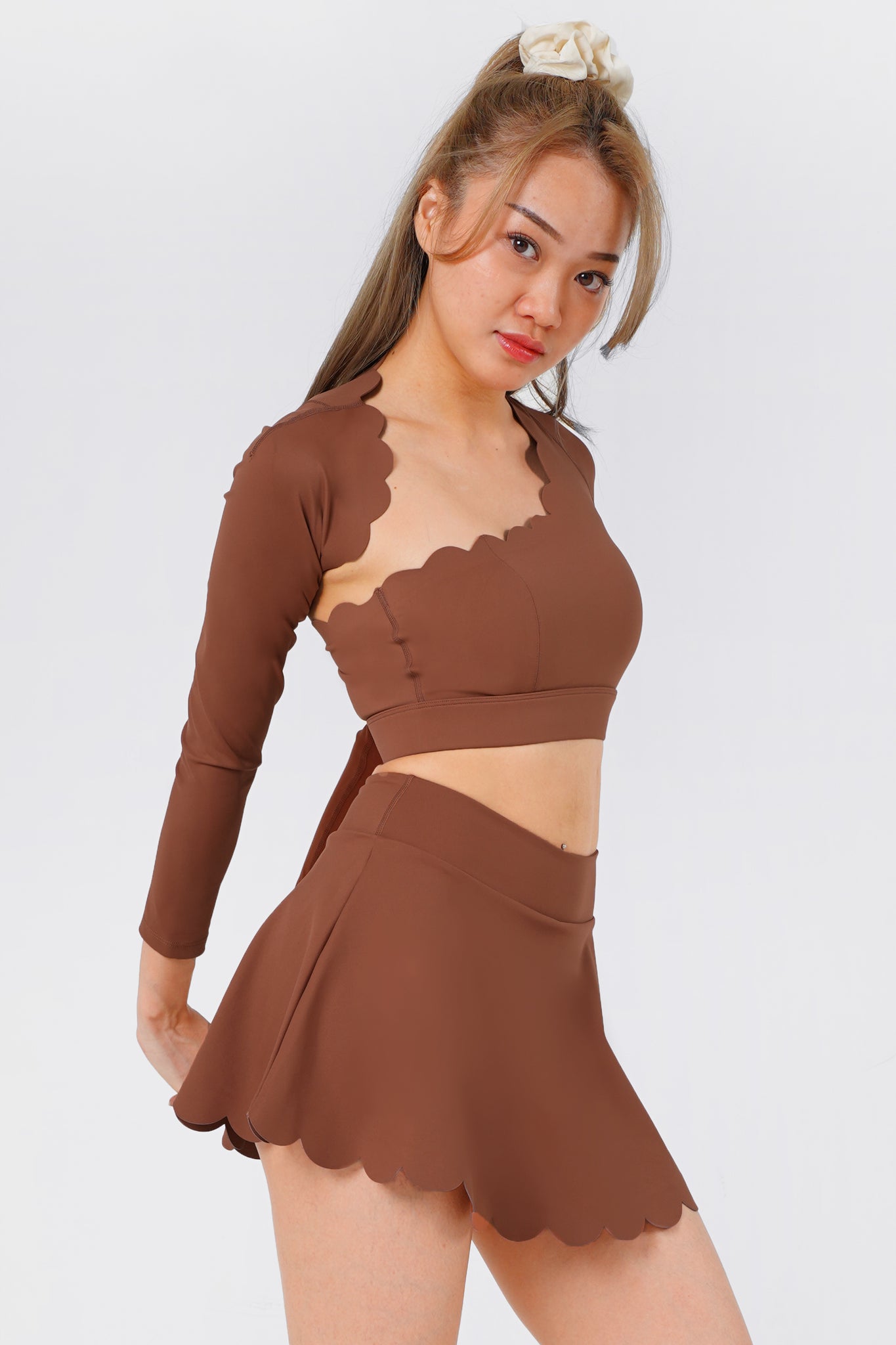 Forget-Me-Not Asymmetric Long Sleeve