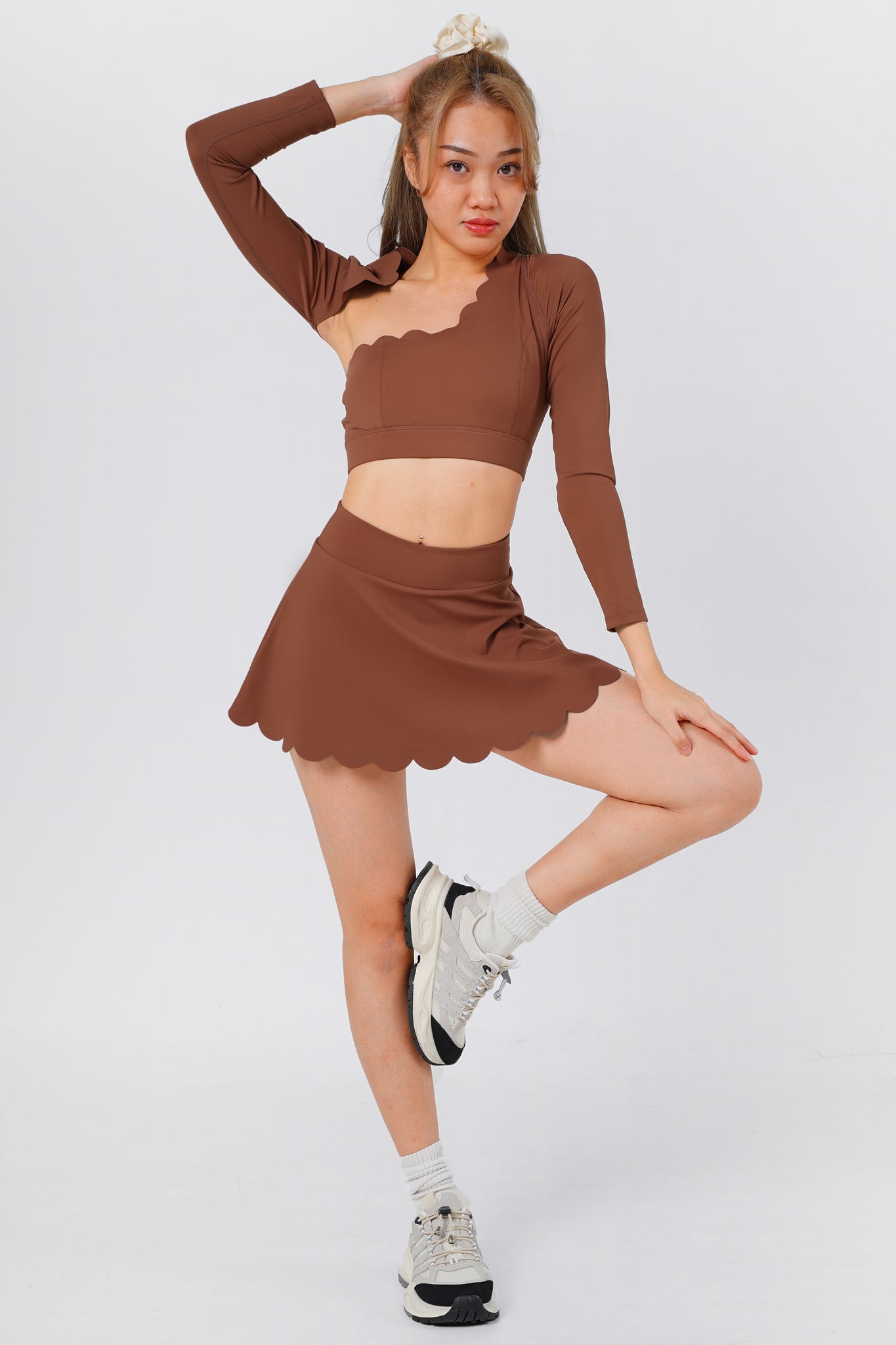 Forget-Me-Not Asymmetric Long Sleeve