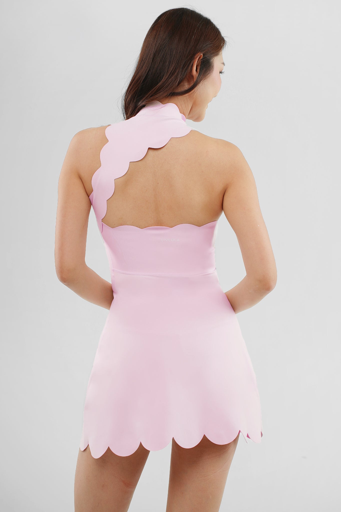 Forget-Me-Not Halter Dress