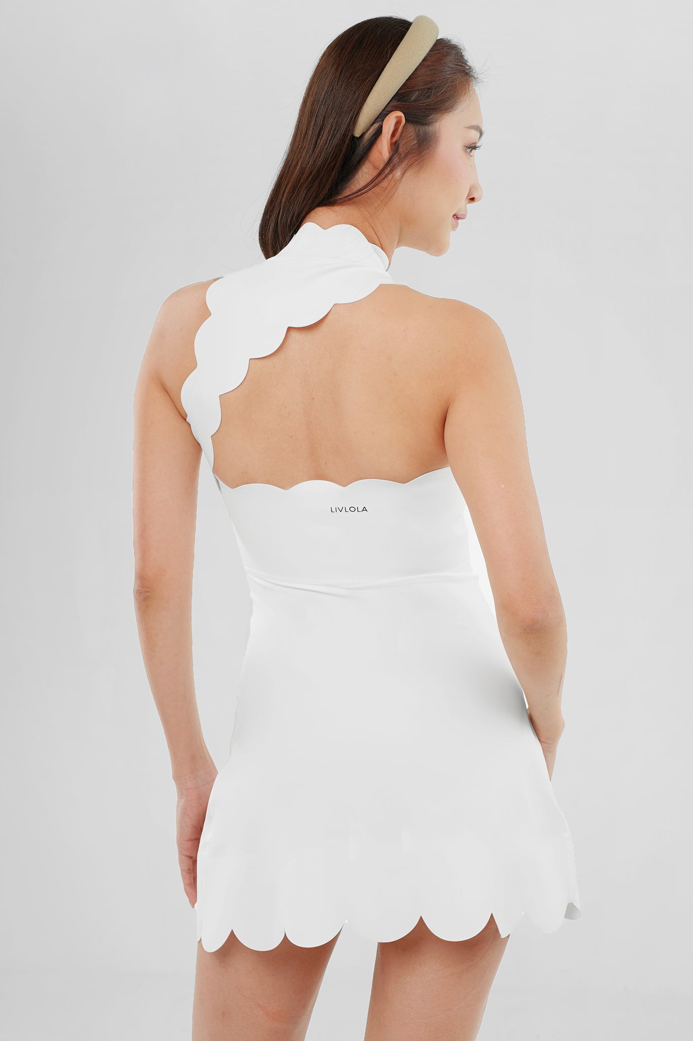 Forget-Me-Not Halter Dress