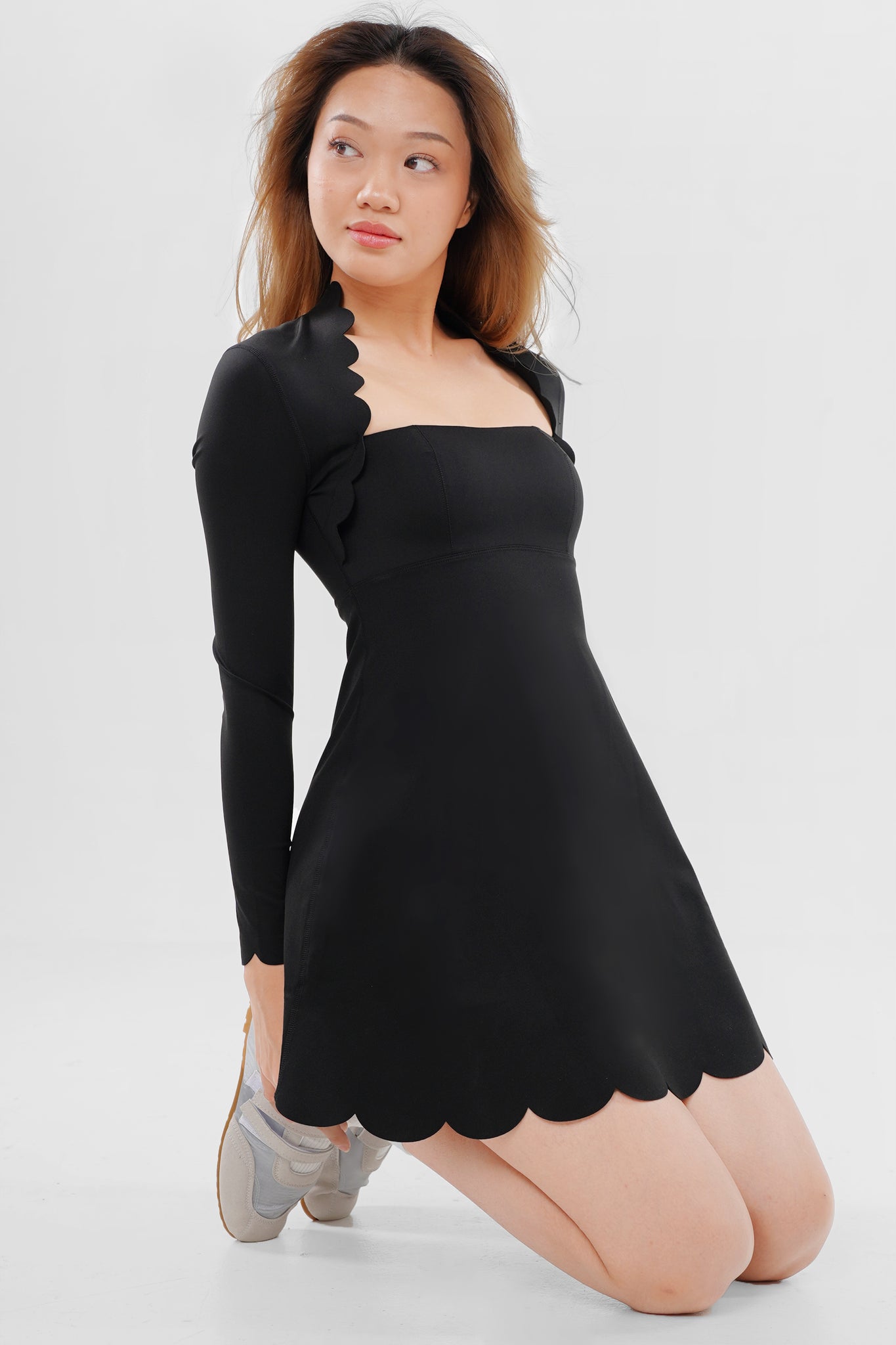 Forget-Me-Not Cape Dress