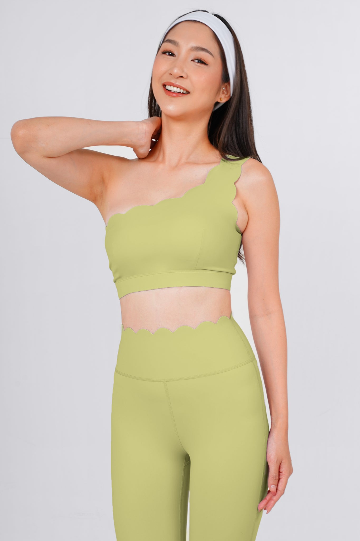 Forget-Me-Not One Shoulder Bra