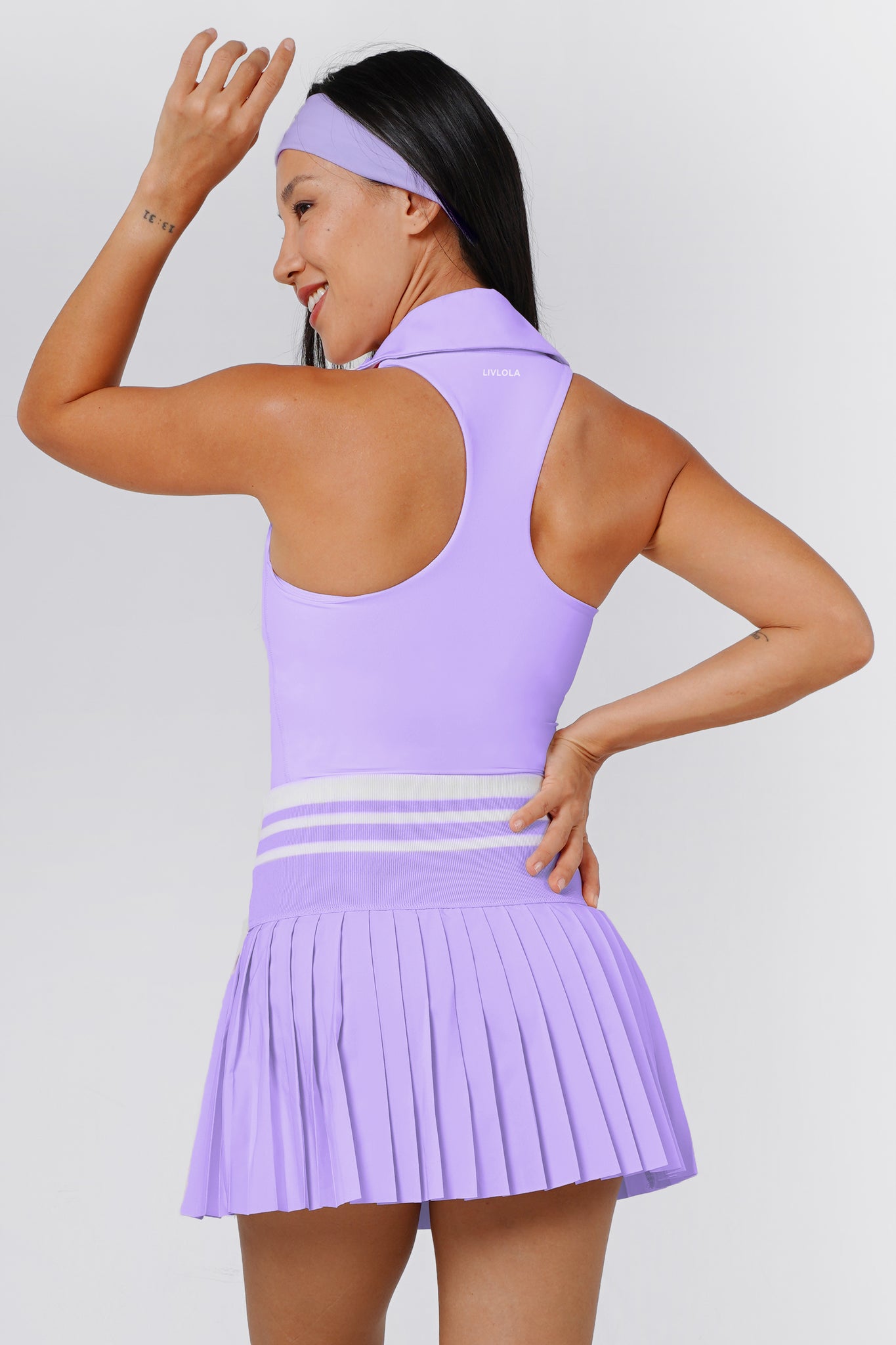 Riviera Collared Bra Tank [2-Piece Top Only]