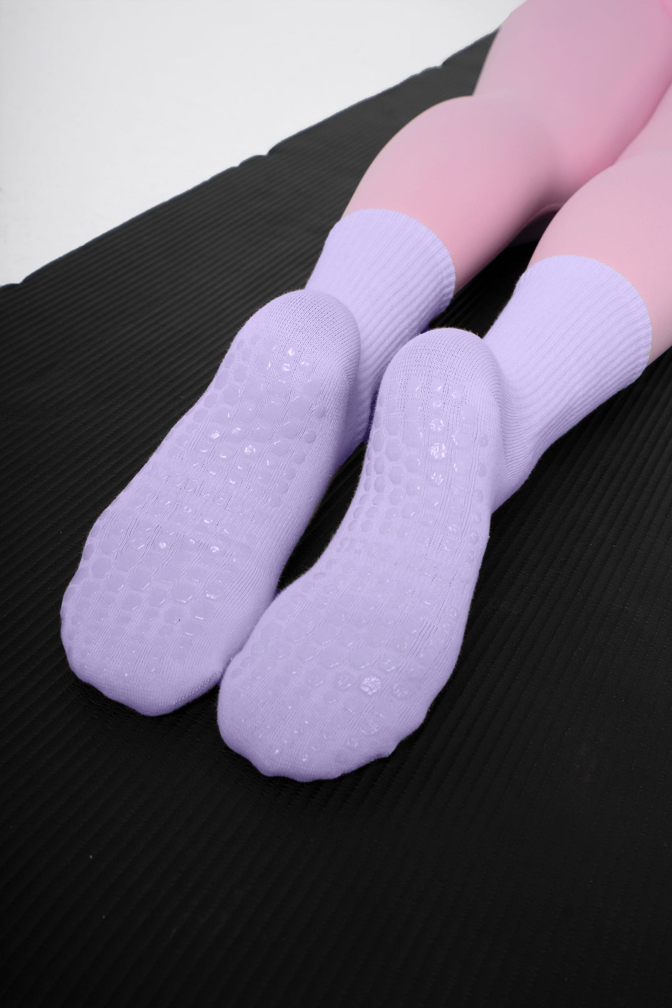 Stride Non Slip Grip Socks (2-Pairs)
