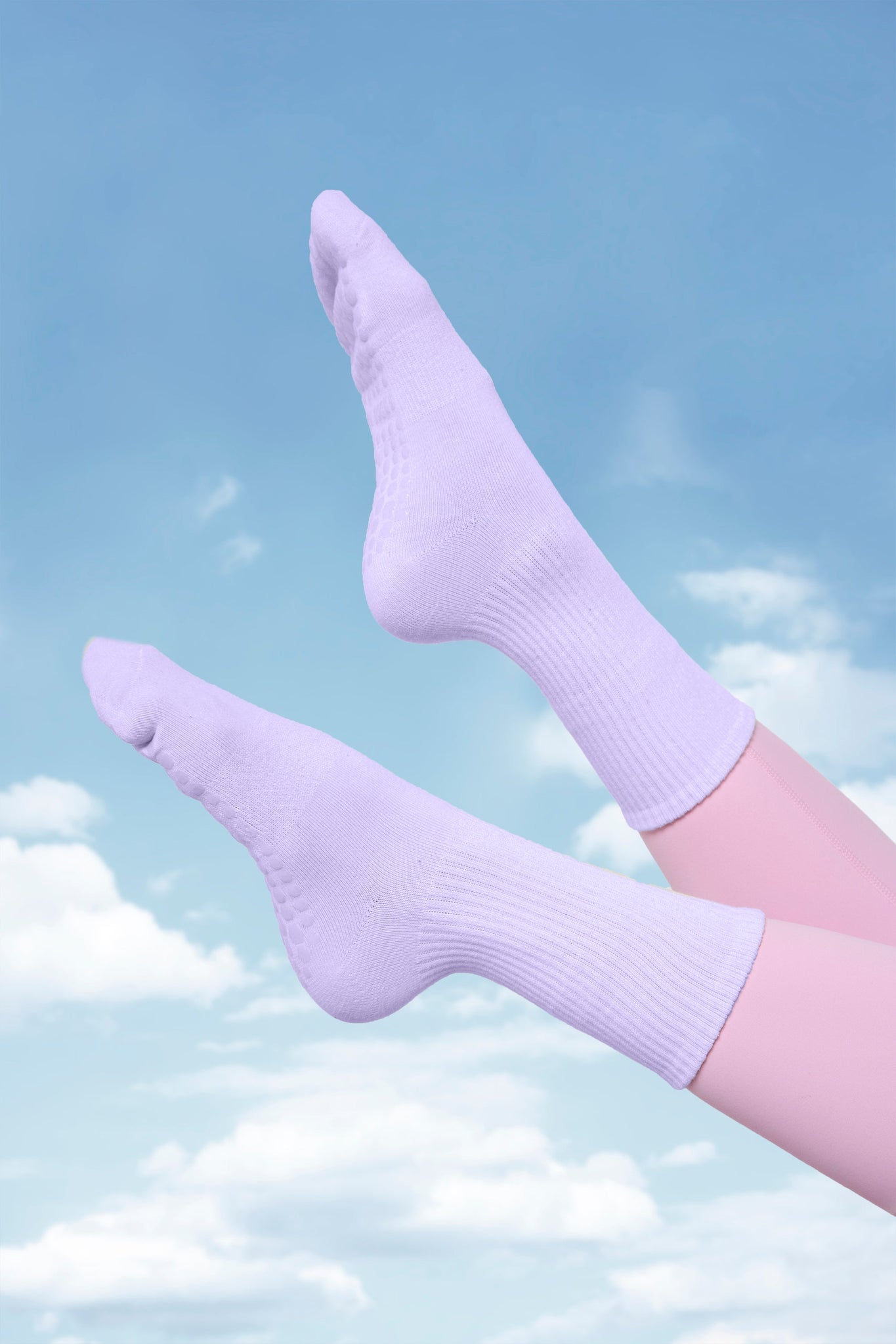 Stride Non Slip Grip Socks (2-Pairs)
