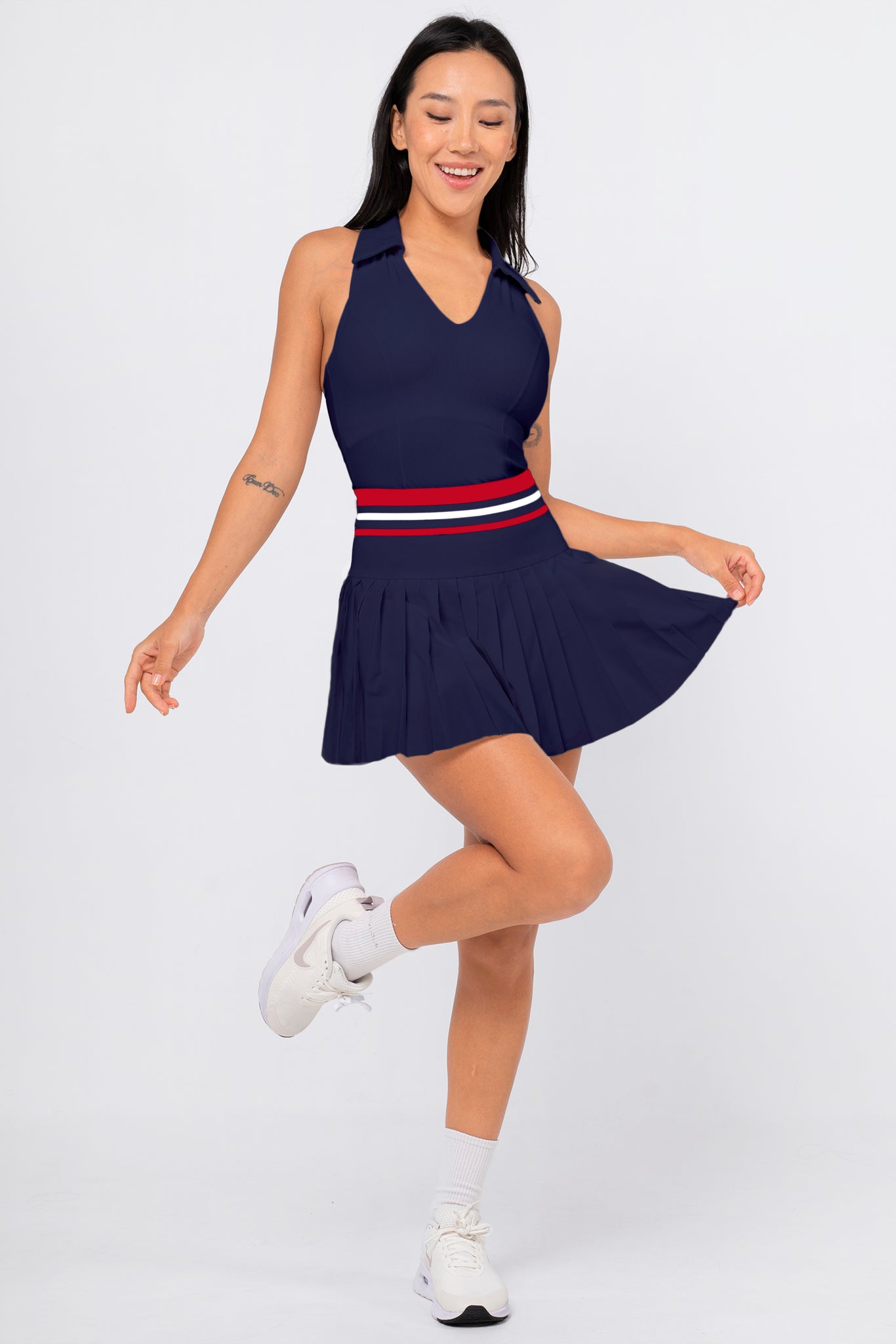 Venus Collared Ribbed Bra Tank