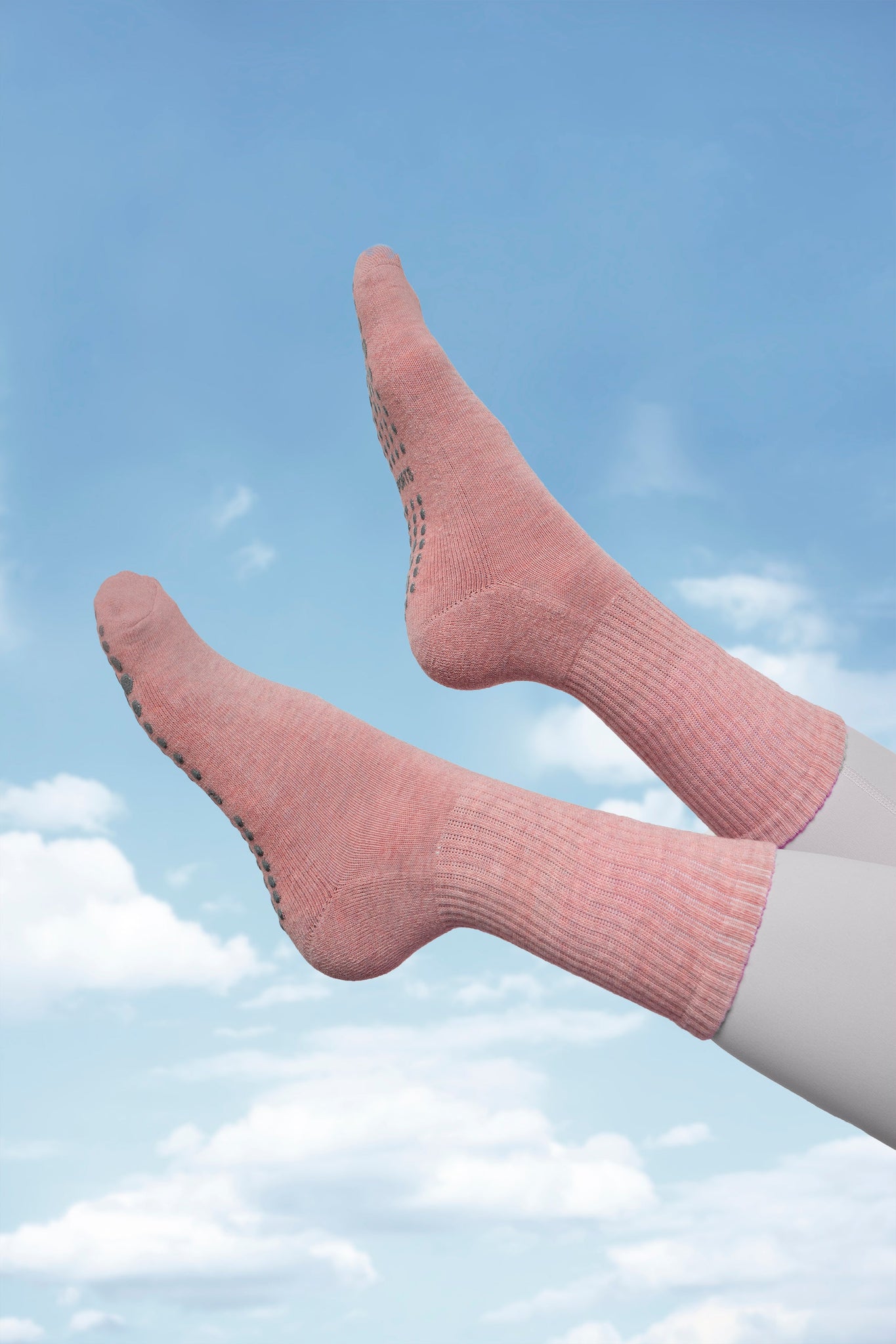 Great Soles Non Slip Grip Socks (2-Pairs)