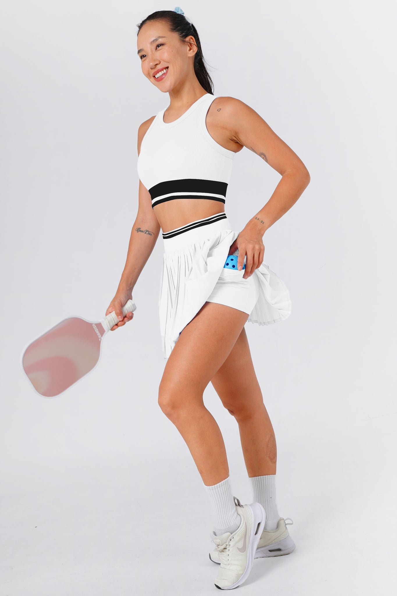 Podium High-Waist Skortie