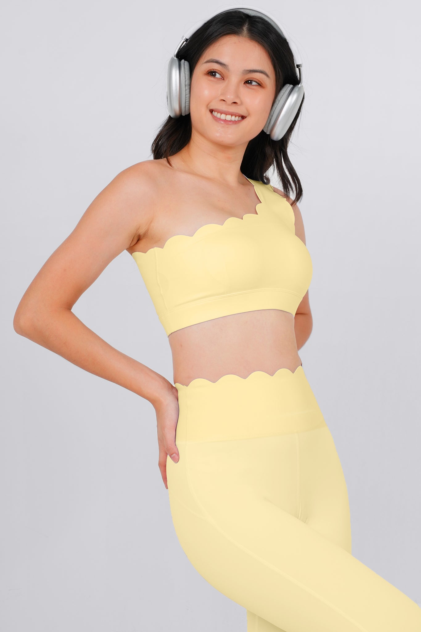 Forget-Me-Not One Shoulder Bra